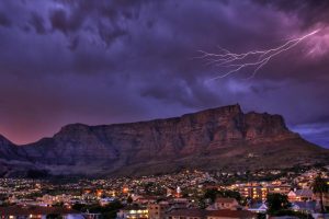 Cape Town winter storm